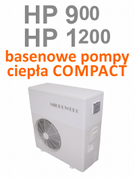 Basenowe pompy ciepła HP 900/1200 COMPACT